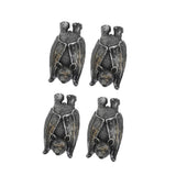 Plant Pot Hanger Bat Decoration, Resin Flower Pot and Vase Planter Hanger with Hanging Bat V1366-AZ2-W-23972