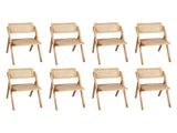 Levede 8X Dining Chairs Foldable Accent CH1080-2-NTX4