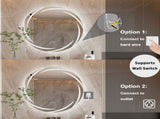 Round LED Anti-Fog Backlit Bathroom Mirror V767-XMR-Y18-928-AU