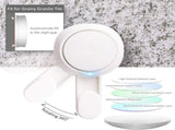 5 Pack Suction Cup Storage Baskets, Drill-Free Wall Organisers for Soap, Towels, Toiletries, Kitchen V1189-LC-AMZ-00272