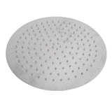 Rain Shower 12 Inch Stainless Steel G1/2 Thread Ultra Thin High Pressure Round Rainfall Shower V1294-YM0901-3112240008312