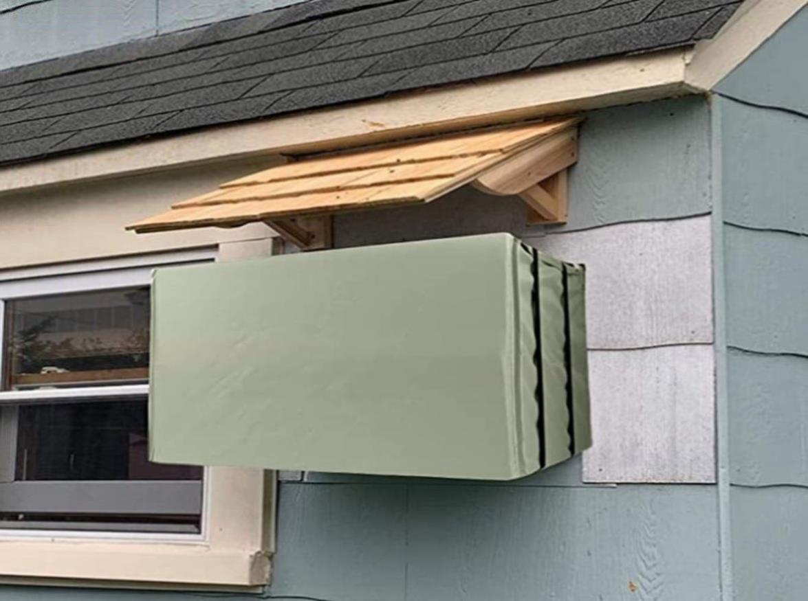 Cheers.US Window Air Conditioner Cover Outdoor, Outside Window AC Unit ...