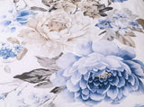 Plush Floral Comforter Set, King Size, Winter Quilted Bedding with Pillowcases V745-MAB010946AJ3
