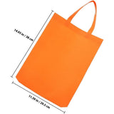 30pcs Non Woven Fabric Tote Shopping Bags with Handles Foldable Reusable Grocery Bags V1192-AZ-W-21359