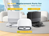 Qrevo S5V Replacement Parts for Roborock Qrevo S5V / Curv/Edge/Edge S5A / Curv S5X, Accessories V1258-DP02-WO-839