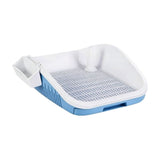 Dog Toilet with Drawer - Potty Box for Small Medium Dogs, Plastic Litter Tray with Low Entry, Easy V1366-AZ2-W-16055
