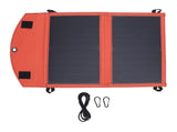 Portable Solar Panel Monocrystalline Silicon USB Rainproof Foldable Solar Panel Charger Kit for V1294-YM0901-3111250056311