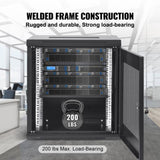 12U Wall Mount Network Server Cabinet, 15.5'' Deep, Server Rack Cabinet Enclosure, 200 lbs Max. V952-WLJJWZB12U155GP35V0