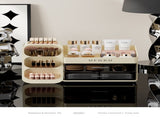 Spacious Cosmetic Organizer - Multi-Functional Vanity Storage for Lipsticks & Skincare V888-ELOSUNG18287