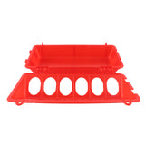 10 Set Flip Top Chick Feeder Waterer Plastic Quail Small Poultry Feeding Tray 12 Trough Dish V1294-YM0901-3111240273311