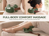 Livemor Electric Neck with Heat for Shoulder,Back Wireless Massage 4D Shiatsu Kneading NECK-MASSAGER-B-N7-GN
