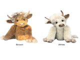 Highland Cattle Plush Doll Plush Cattle Toys Fluffy Cow Plush Pet Cow Toys V1294-YM0521-230221GW02-2