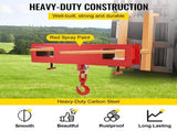 Forklift Lifting Hook 6000 LBS Capacity Forklift Lifting Hoist Swivel Hook Mobile Crane Forklift V952-2TCCDGJ0000000001V0