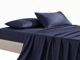 Giselle Single 500TC Cotton 4Pcs Sheet Set with 40cm Extra Deep Pocket for Thick Mattresses Sateen SHEETSETS-TC5-NB-S