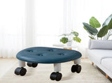 Low Roller Seating PU Surface Plastic Structure Movable Universal Wheels Stool for Living Baby V1294-YM0901-3116240005911