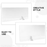 Clear Acrylic Splash Guard, Waterproof Kitchen Protector, Stylish and Durable V1369-AZ3-W-22860
