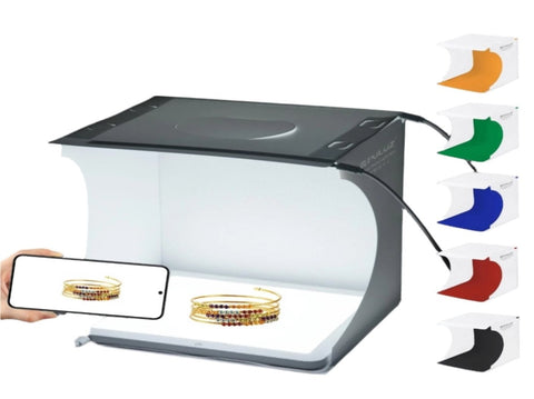 20X20Cm Mini Led Studio Light Panel & Shadowless Tent Box For Photography PRL-7315UP_NZ