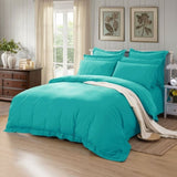 1000TC Tailored Super King Size Teal Duvet Quilt Cover Set V493-SK-7