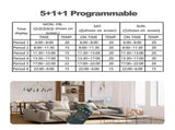 Smart Tuya WiFi Thermostat Voice Control 3A Digital Programmable LED Display Underfloor Heating V1294-YM0901-H47208W-1