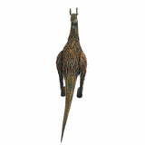 Large Rust Kangaroo Looking Back 58cm V637-03816KGR