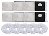 For Eureka J15 Pro Vacuum Cleaner For Ultra Dust Bags Mop Cloth Pads Vacuum Cleaner Replacement V1189-LWWAL-20260327-04774