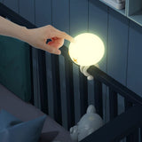 Eye Protection Night Lights,Touch Wake Up,USB Rechargeable Portable Parenting Lamps,Cute Cartoon V1192-AZ-W-16305