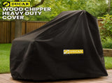 Ducar 7HP Wood Chipper Shredder Mulcher Grinder Petrol Yellow Black WCP-Z05-YLBK