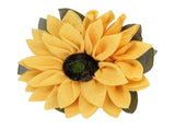 Sunflower Wreath for Front Door Round Artificial Yellow Sunflower Wreath for Front Door Window Party V1294-YM0703-3115230043211