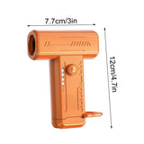 Mini Turbo Fan, Handheld Turbine Fan High Speed Fan, Portable Jet Dry Blower, Cleans Electronics, V1369-AZ3-W-09700