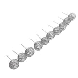 100pcs Fertilizer Mesh Stainless Steel Garden Nutrition Cups Small Size Bonsai Fertilization V1294-YM0521-3111230084511