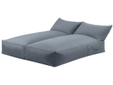 Artiss Outdoor Bean Bag Chair Cover 2 Seater Beanbag Lounge Sofacover Adults BD-COVER-LOUNGE-D-GR