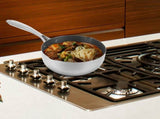 Stainless Steel Non-Stick Ramen Cooker and Japanese Style Frying Pan, 1 Piece Kitchen Cookware V1366-AZ2-W-20415