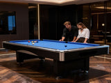 8Ft Billiard Table, Velvet Tablecloth with Accessories - Green V1316-P181A08-LV