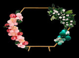2M Wedding Hex Arch Backdrop Flower Display Stand Frame Background V63-838591