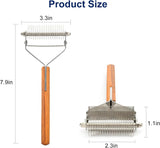 Litter Shovel & Dual-Sided Pet Grooming Comb Set V1258-DP02-F-541