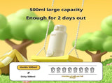 Portable Bottle Warmer for Travel, Fast Heating in for Breast Milk and Formula, with LED Display, V1192-AZ-W-2598