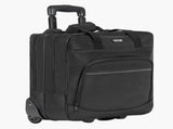 Rolling Laptop Bag 39.62 cm Wheeled Computer Bag for Women & Men Black V952-LGSTDNB156INBPC3WV0