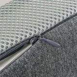 Dreamz Memory Foam Pillow Pillowcase Supprt Grey Rebound PILO1008-GY