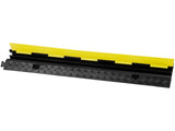 5 PCs Rubber Cable Protector, 2 Channel, 12000 lbs/axle Capacity Heavy Duty Hose Wire Cover V952-SKCDL52WH1111U72JV0