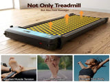 Everfit 2 in 1 Walking Pad Treadmill Dual-Sided Under Desk Treadmills Foot Massage for Home Gym TMILL-400-FMS-PAD