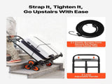 Stair Climbing Cart, 100 kg Stair-Climbing Capacity, Heavy-Duty Folding Trolley Cart with V952-ZXTCSPLCLSKH7RCTY001V0