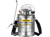 1.5Gal Stainless Steel Sprayer, Set 16" Wand& Handle& 3.3FT Reinforced Hose, Hand Pump Sprayer V952-PWQBXG6L000000001V0