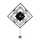 Modern Wall Mounted Clock Pendulum Hanging Clock Home Office Decor V1294-YM0901-JY20640