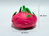 Oversized Dough Squish, Slow Rebound Squeeze Stress Relief Fidget, 18cm Pitaya Decompression V1221-XM-LB5333-ZS185