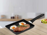 Aluminium Nonstick Frying Pan Tamagoyaki Frying Pan Rectangular Household Kitchen Frying Steak Pan V1294-YM0901-3118240125811