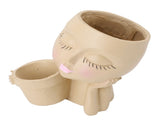 Face Planter Resin Fade Proof Unique Face Succulent Pot with Drainage Hole for Garden Decoration V1294-YM0901-3111240177111