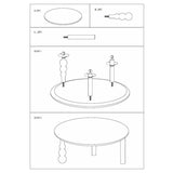 Avoca Coffee Table 80x40cm V637-90318TBL