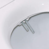 Non Electric Bidet Toilet Seat D Cover Bathroom Dual Nozzle Spray Water Wash V201-HB04UWH-AU