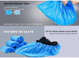 Shoe Covers Disposable Non-Slip For Indoors,100 Pieces Waterproof Shoe Booties Covers For V1189-LWWAL-20260401-06531