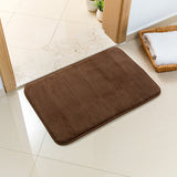 Dark Brown Ultra-Absorbent Non-Slip Thickened Bath Mat - Luxurious Durable Soft Floor V888-ELOSUNG39988